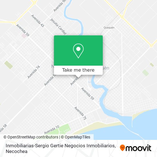 Inmobiliarias-Sergio Gertie Negocios Inmobiliarios map