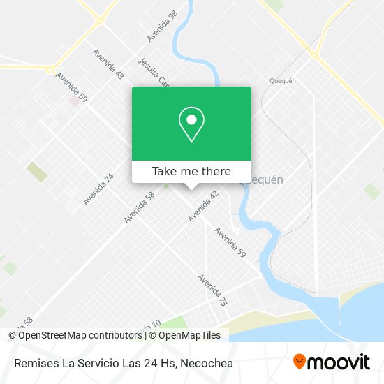 Remises La Servicio Las 24 Hs map