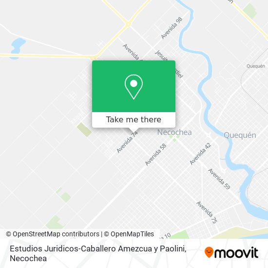 Estudios Juridicos-Caballero Amezcua y Paolini map