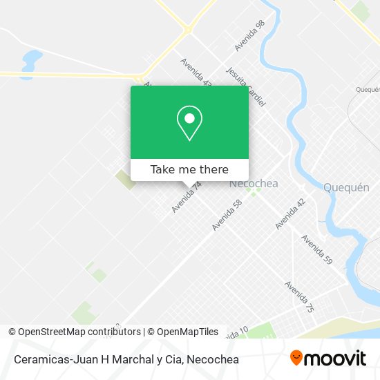 Mapa de Ceramicas-Juan H Marchal y Cia