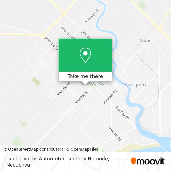 Gestorias del Automotor-Gestoria Nomade map