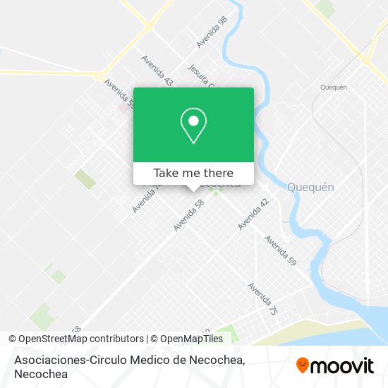 Mapa de Asociaciones-Circulo Medico de Necochea