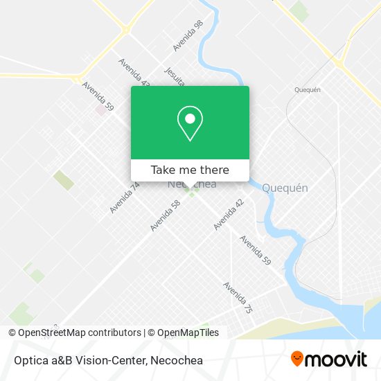 Optica a&B Vision-Center map