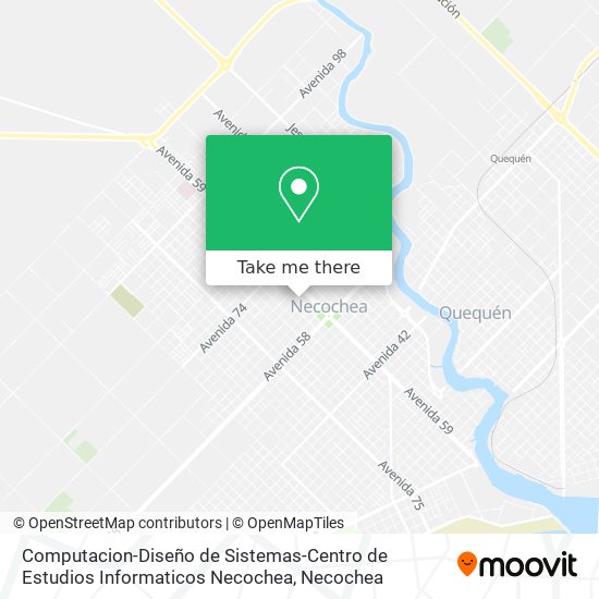 Computacion-Diseño de Sistemas-Centro de Estudios Informaticos Necochea map