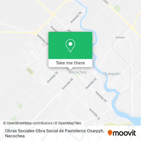 Mapa de Obras Sociales-Obra Social de Pasteleros Osarpyh