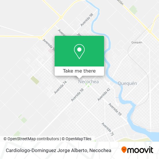 Mapa de Cardiologo-Dominguez Jorge Alberto