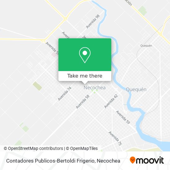 Mapa de Contadores Publicos-Bertoldi Frigerio