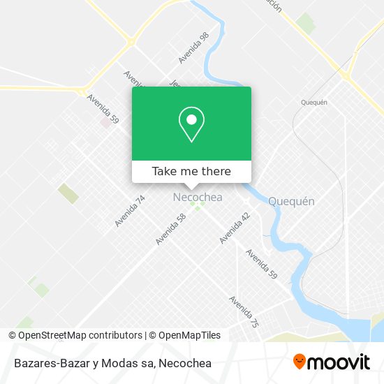 Bazares-Bazar y Modas sa map