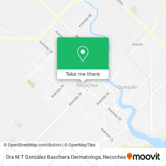 Mapa de Dra M T González Baschiera Dermatologa