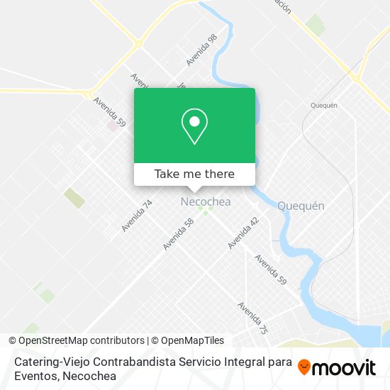 Mapa de Catering-Viejo Contrabandista Servicio Integral para Eventos