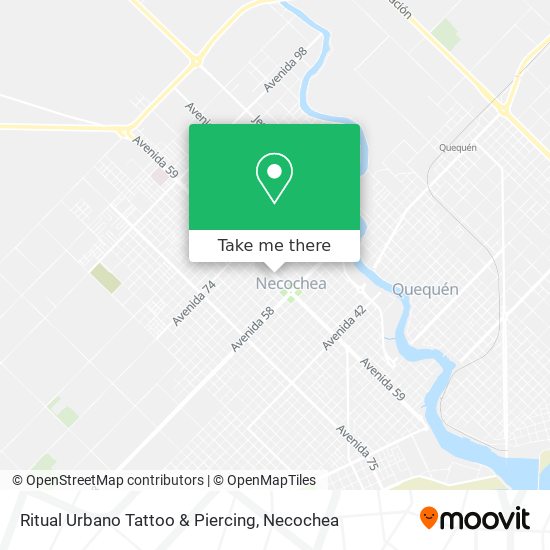Mapa de Ritual Urbano Tattoo & Piercing