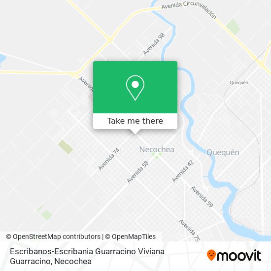Escribanos-Escribania Guarracino Viviana Guarracino map