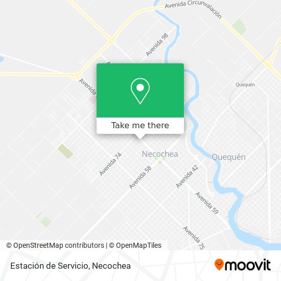 Estación de Servicio map
