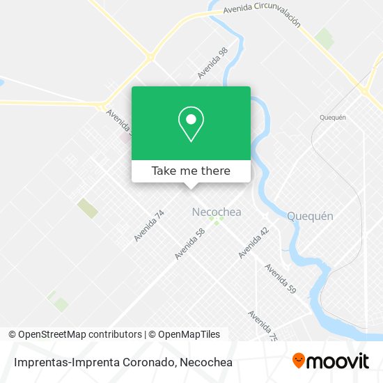 Imprentas-Imprenta Coronado map