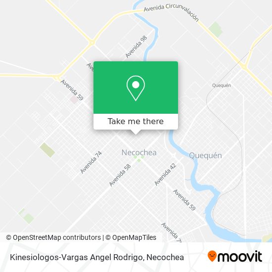 Kinesiologos-Vargas Angel Rodrigo map