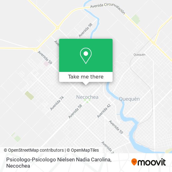 Psicologo-Psicologo Nielsen Nadia Carolina map