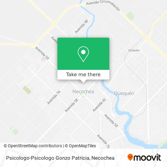 Mapa de Psicologo-Psicologo Gonzo Patricia