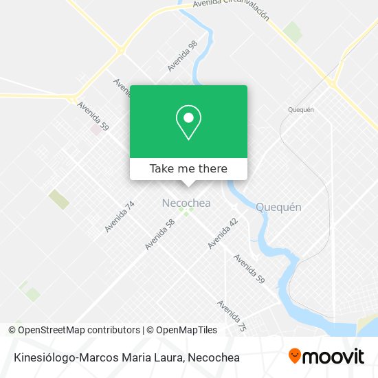 Kinesiólogo-Marcos Maria Laura map