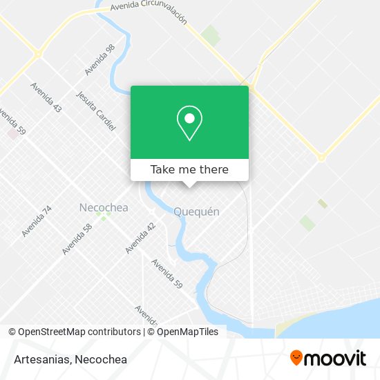 Mapa de Artesanias
