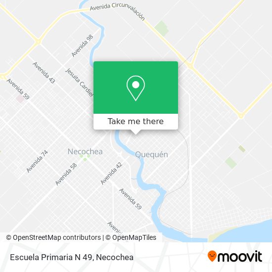 Escuela Primaria N 49 map