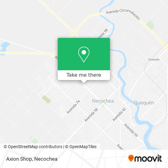 Axion Shop map