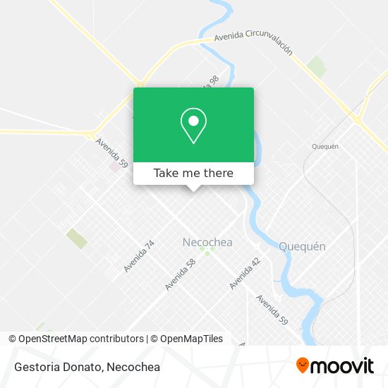 Mapa de Gestoria Donato