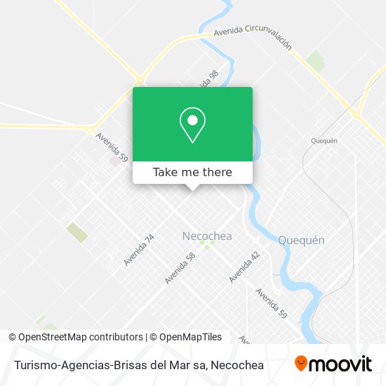Mapa de Turismo-Agencias-Brisas del Mar sa