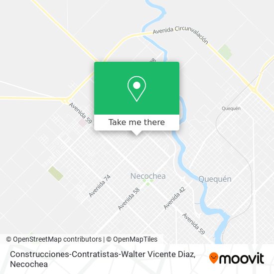 Mapa de Construcciones-Contratistas-Walter Vicente Diaz