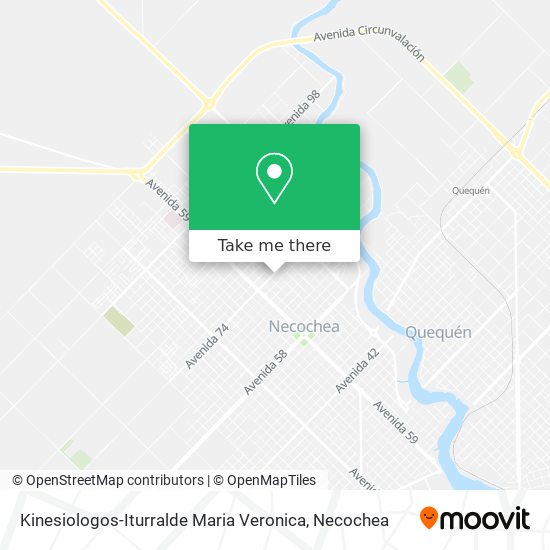 Kinesiologos-Iturralde Maria Veronica map