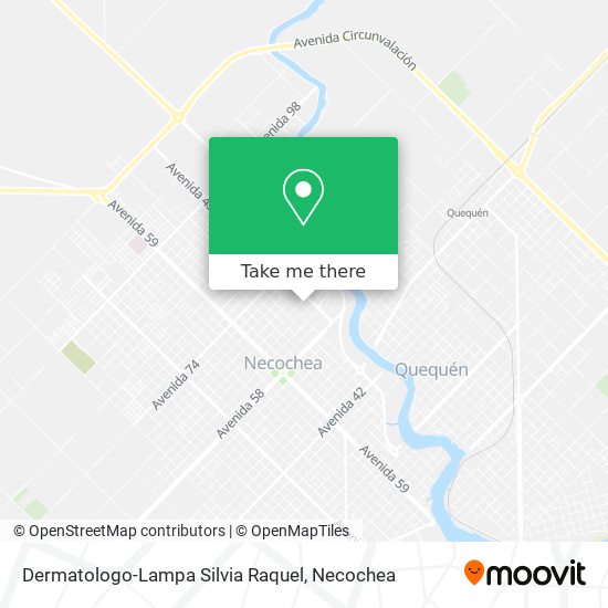 Dermatologo-Lampa Silvia Raquel map