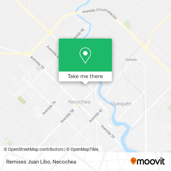 Mapa de Remises Juan Libo