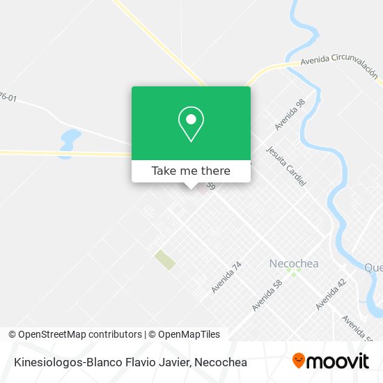 Kinesiologos-Blanco Flavio Javier map