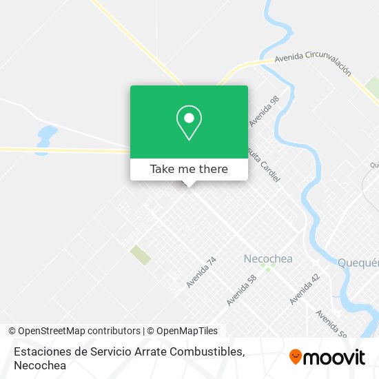Mapa de Estaciones de Servicio Arrate Combustibles