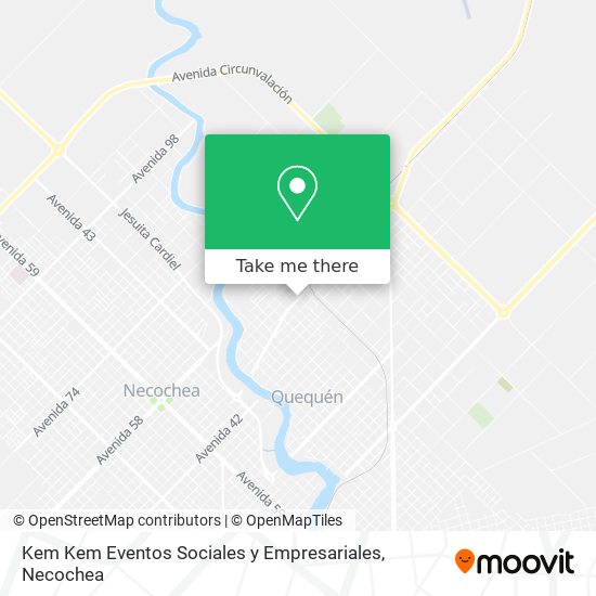 Mapa de Kem Kem Eventos Sociales y Empresariales
