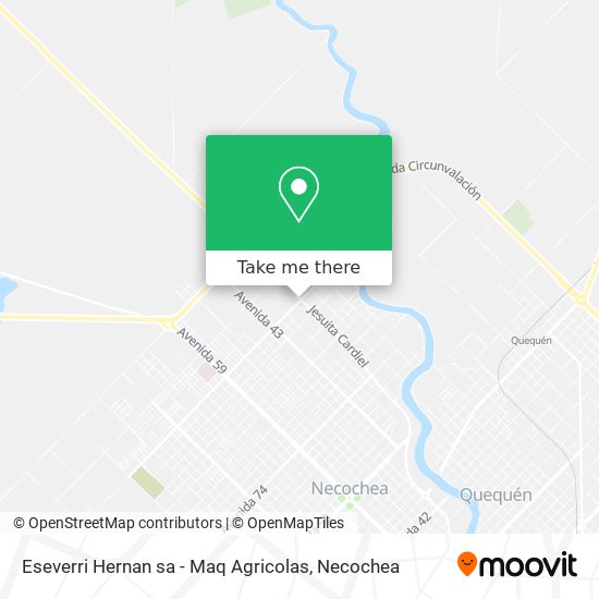 Mapa de Eseverri Hernan sa - Maq Agricolas