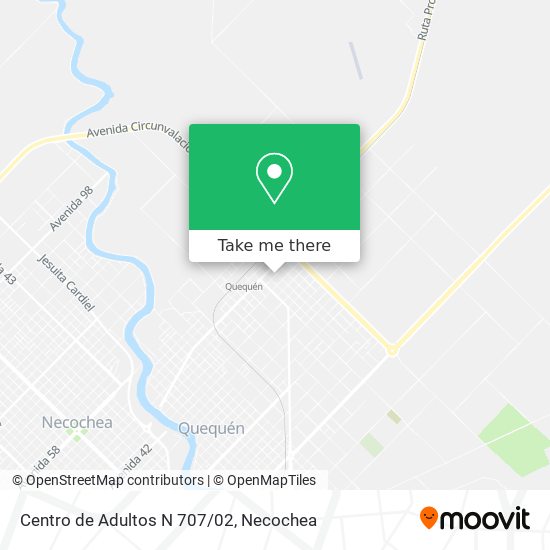 Centro de Adultos N 707/02 map