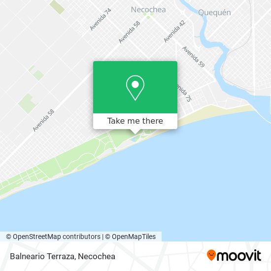 Mapa de Balneario Terraza