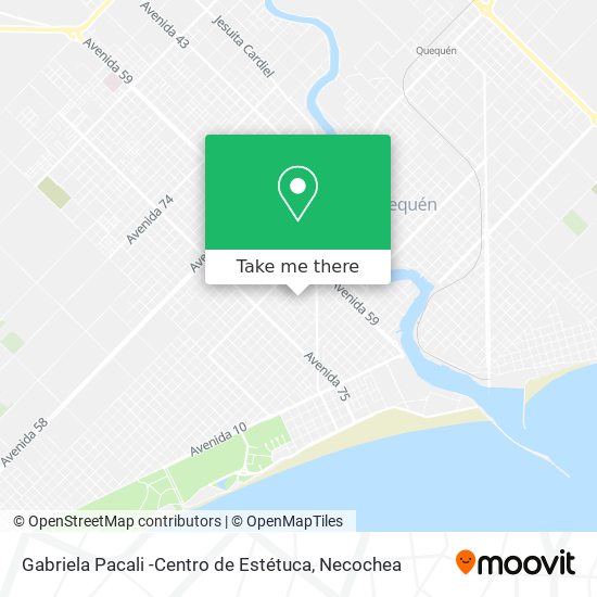 Mapa de Gabriela Pacali -Centro de Estétuca