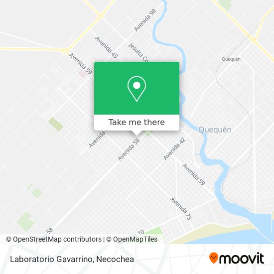 Laboratorio Gavarrino map