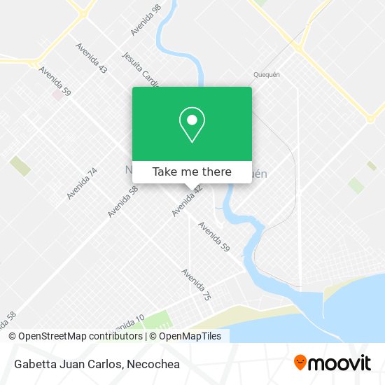 Mapa de Gabetta Juan Carlos