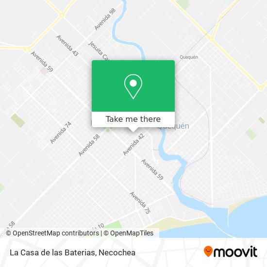 La Casa de las Baterias map