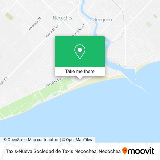 Taxis-Nueva Sociedad de Taxis Necochea map