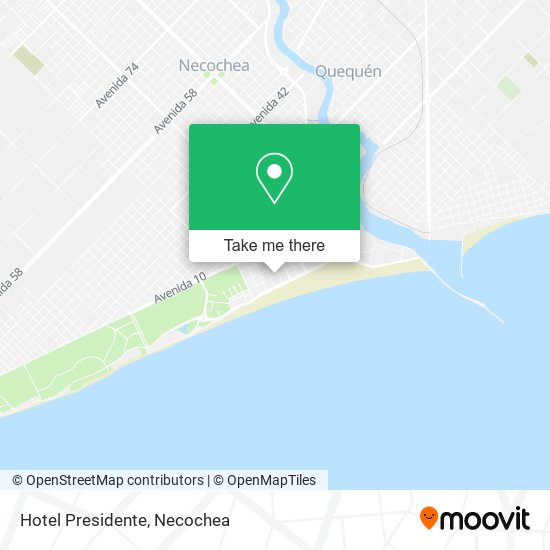 Hotel Presidente map