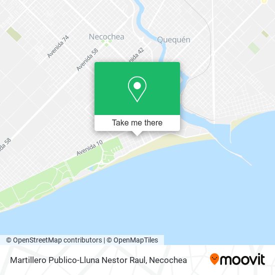 Mapa de Martillero Publico-Lluna Nestor Raul