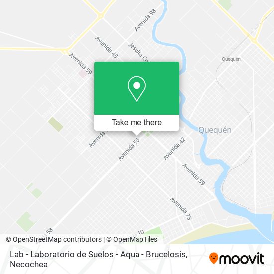 Mapa de Lab - Laboratorio de Suelos - Aqua - Brucelosis