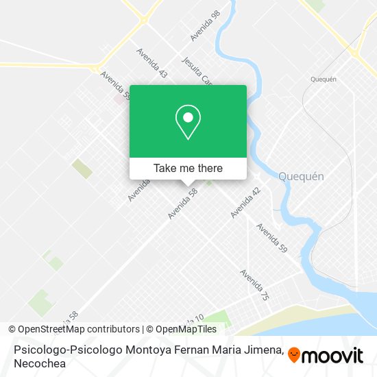 Psicologo-Psicologo Montoya Fernan Maria Jimena map