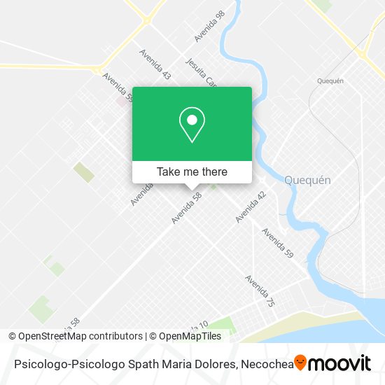 Psicologo-Psicologo Spath Maria Dolores map