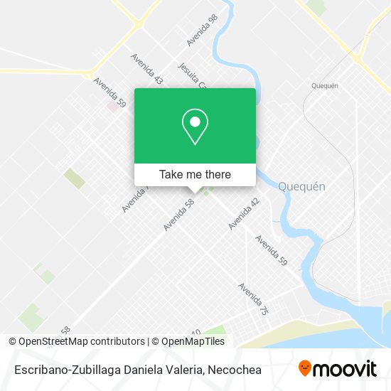 Escribano-Zubillaga Daniela Valeria map