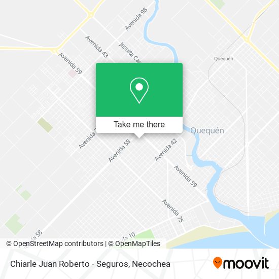 Chiarle Juan Roberto - Seguros map