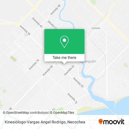 Kinesiólogo-Vargas Angel Rodrigo map